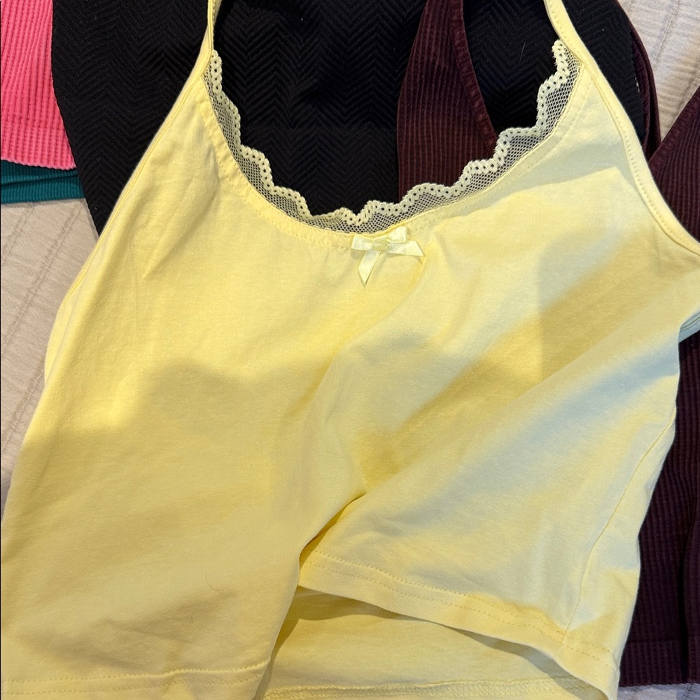 Bundle Layering Tanks M-L Multicolor Set 6 - Picture 4 of 8
